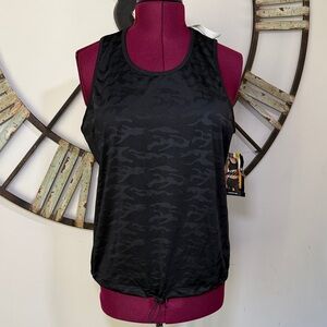 Avia Black Camouflage ActiveTank Top